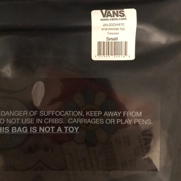 RARE NWT SEALED Men’s Murakami x Vans tee - sz S - Picture 5 of 5